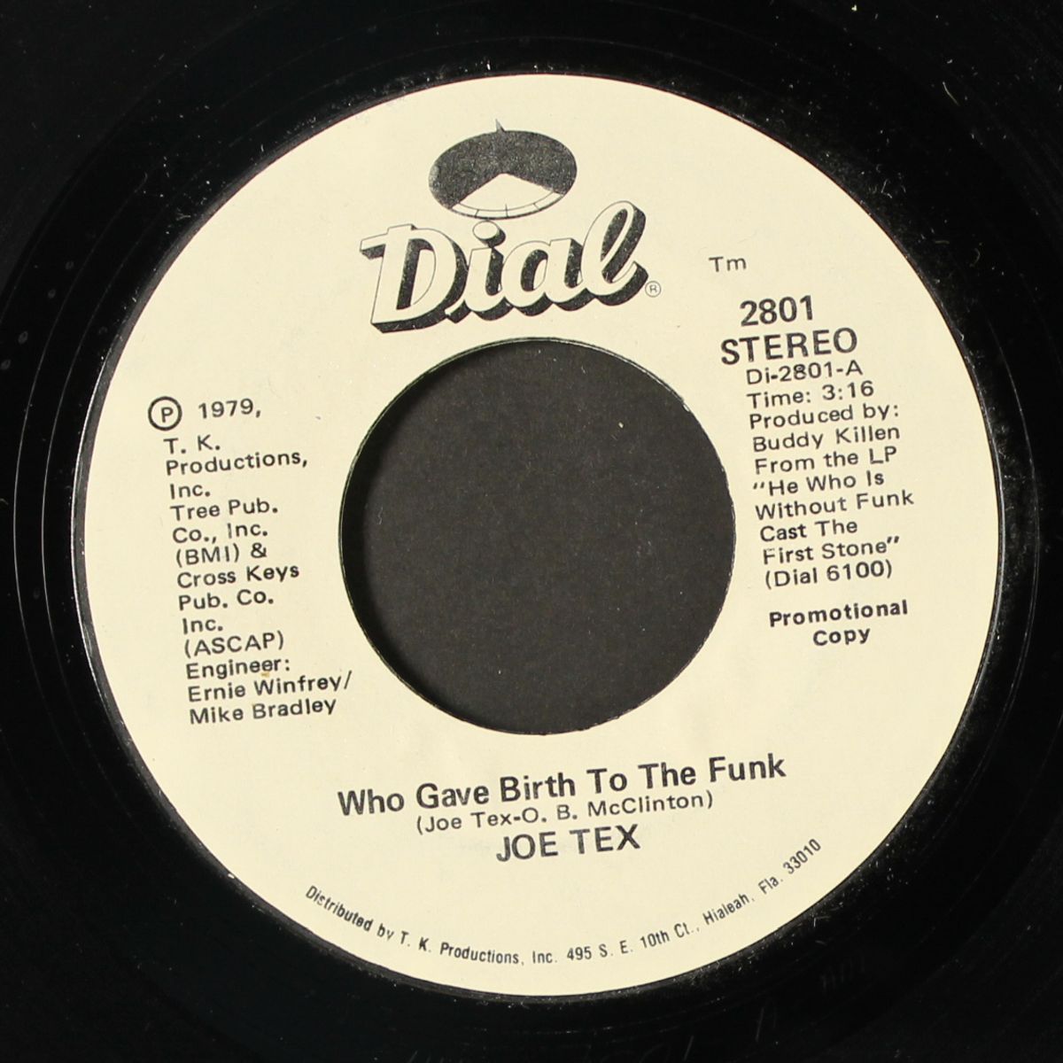 who gave birth to the funk / same by JOE TEX