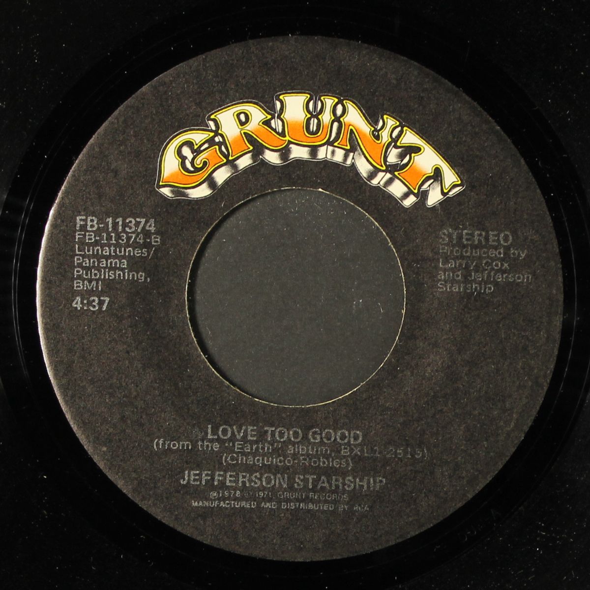 crazy feelin' / love too good by JEFFERSON STARSHIP