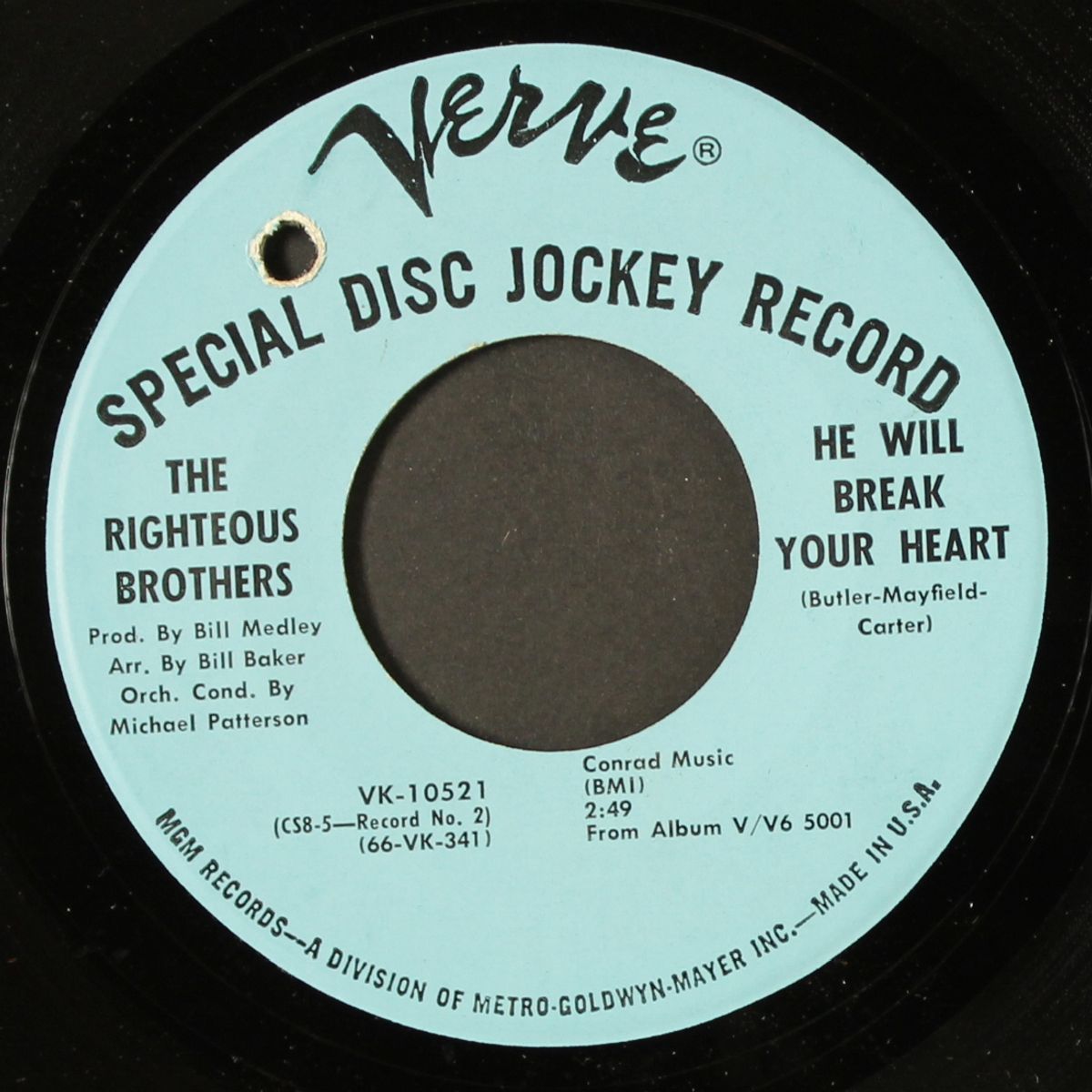hold on i'm coming / he will break your heart by RIGHTEOUS BROTHERS