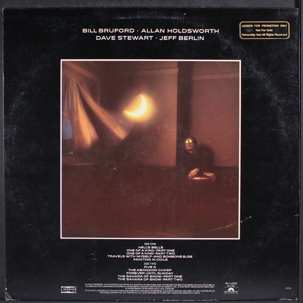 one of a kind by BILL BRUFORD