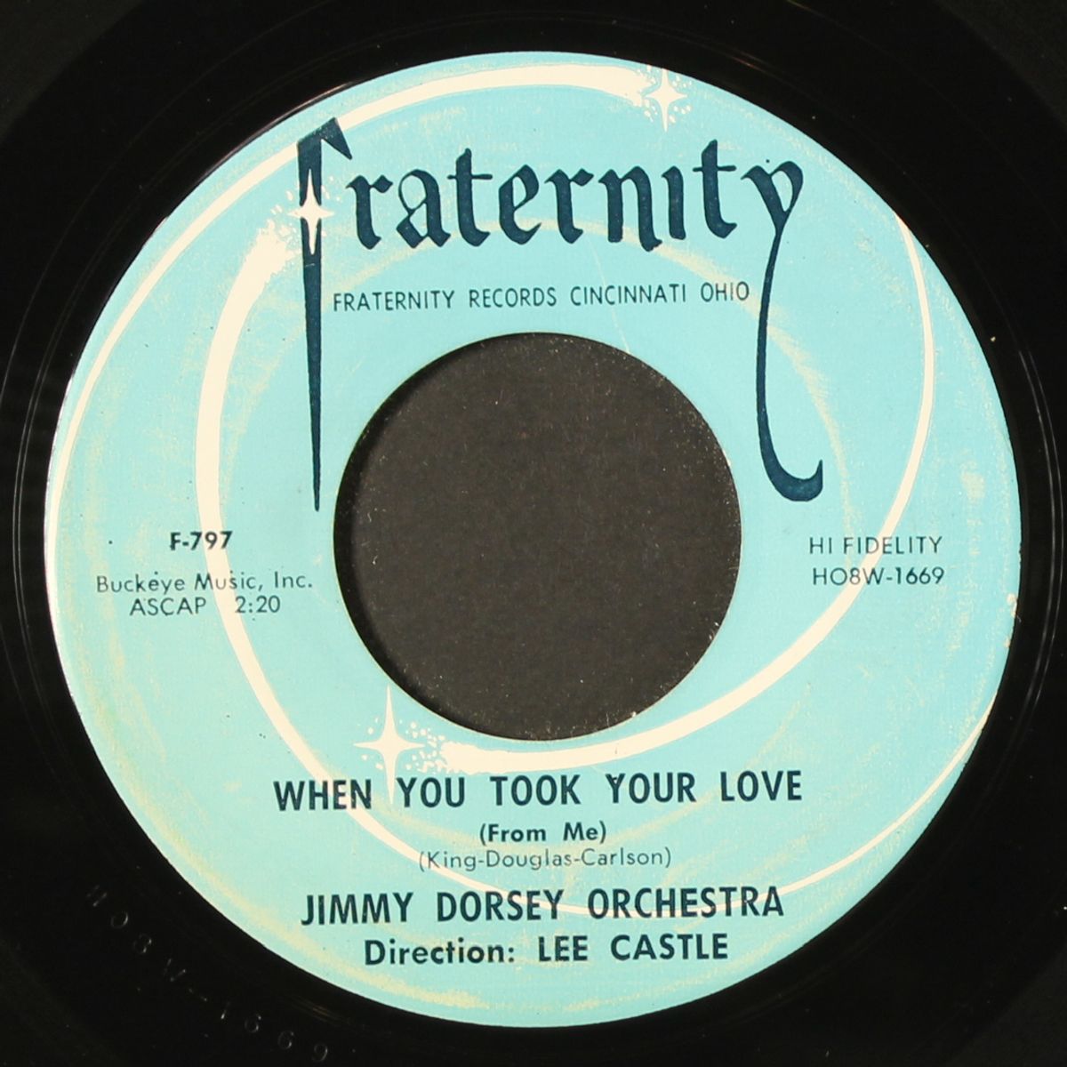 no one ever lost more / when you took your love by JIMMY DORSEY