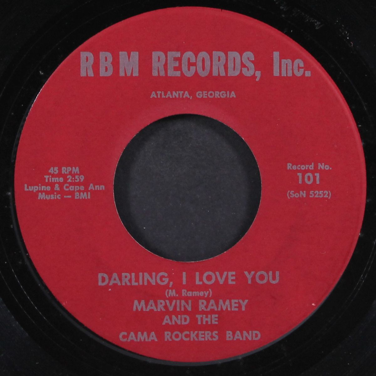 tough times / darling, i love you by MARVIN RAMEY & CAMA ROCKERS