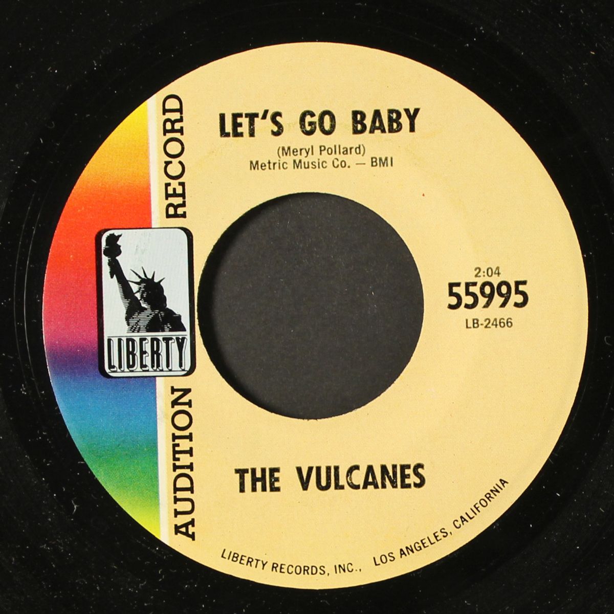 walkin' to memphis / let's go baby by VULCANES