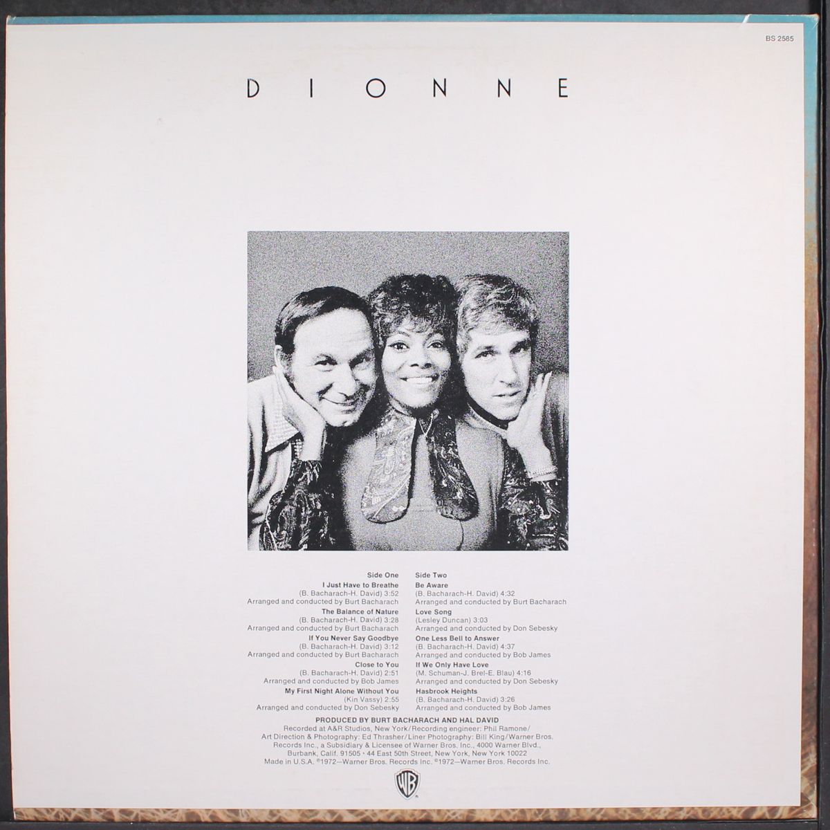 dionne by DIONNE WARWICK