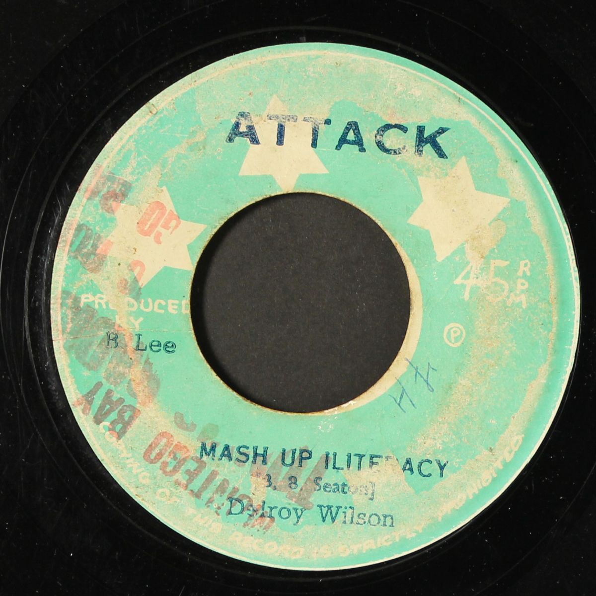 mash up iliteracy / don't b untrue by DELROY WILSON