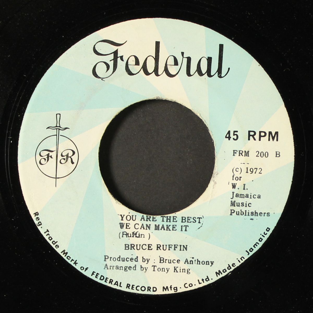 songs of peace / you are the best we can make it by BRUCE RUFFIN