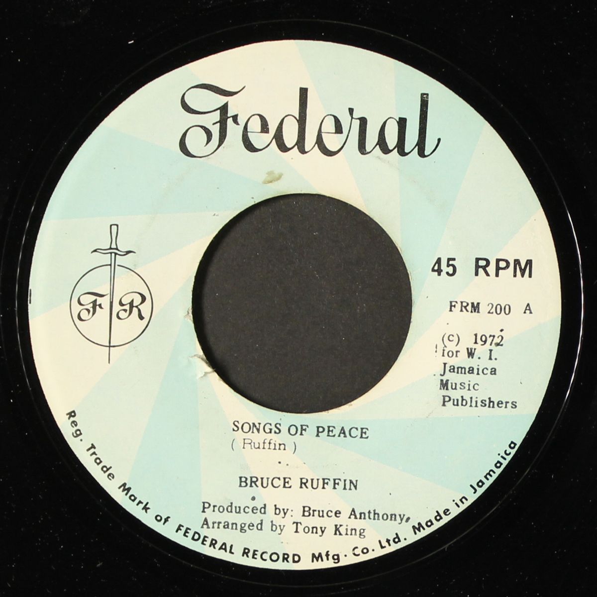 songs of peace / you are the best we can make it by BRUCE RUFFIN