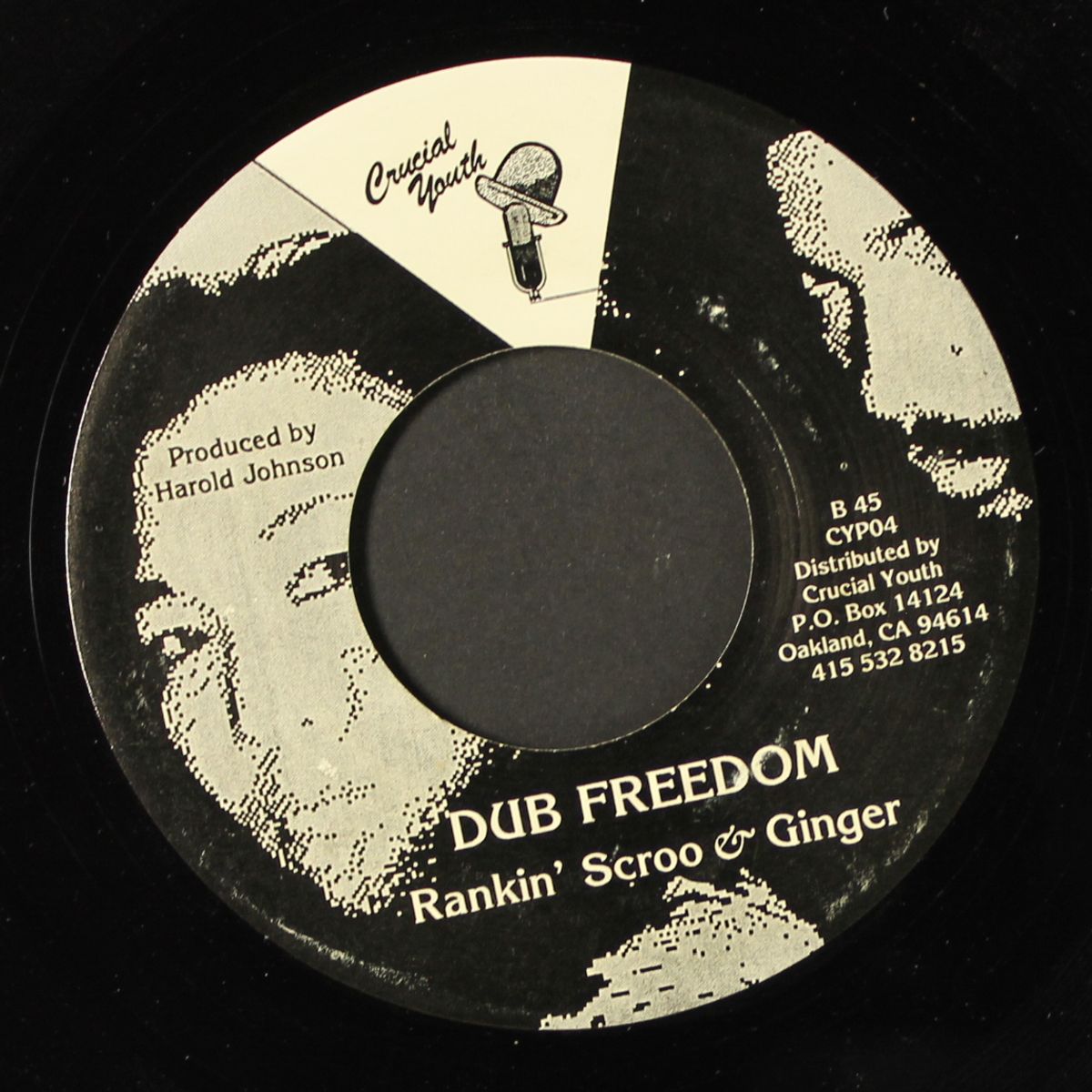 cry freedom / dub by RANKIN' SCROO & GINGER