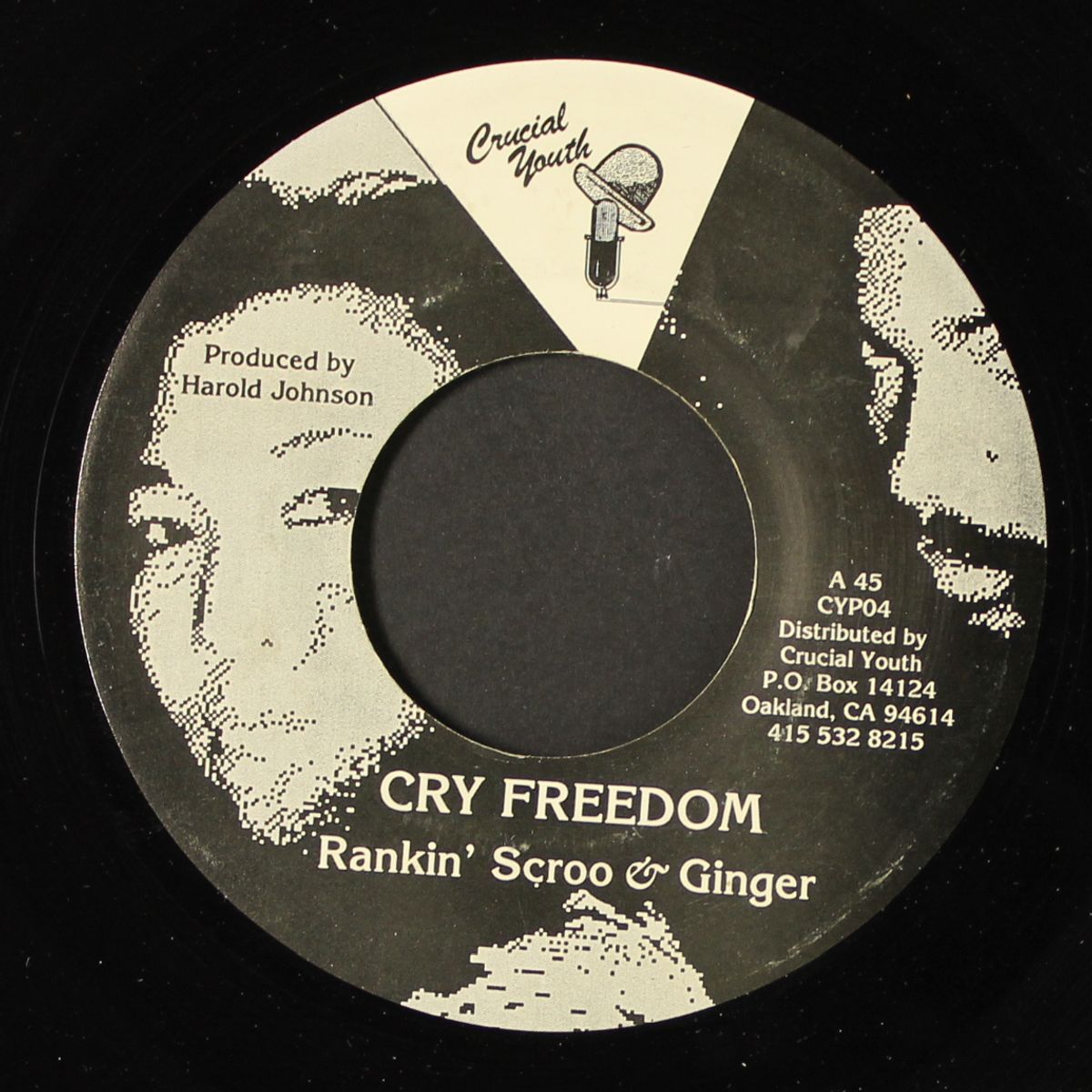 cry freedom / dub by RANKIN' SCROO & GINGER