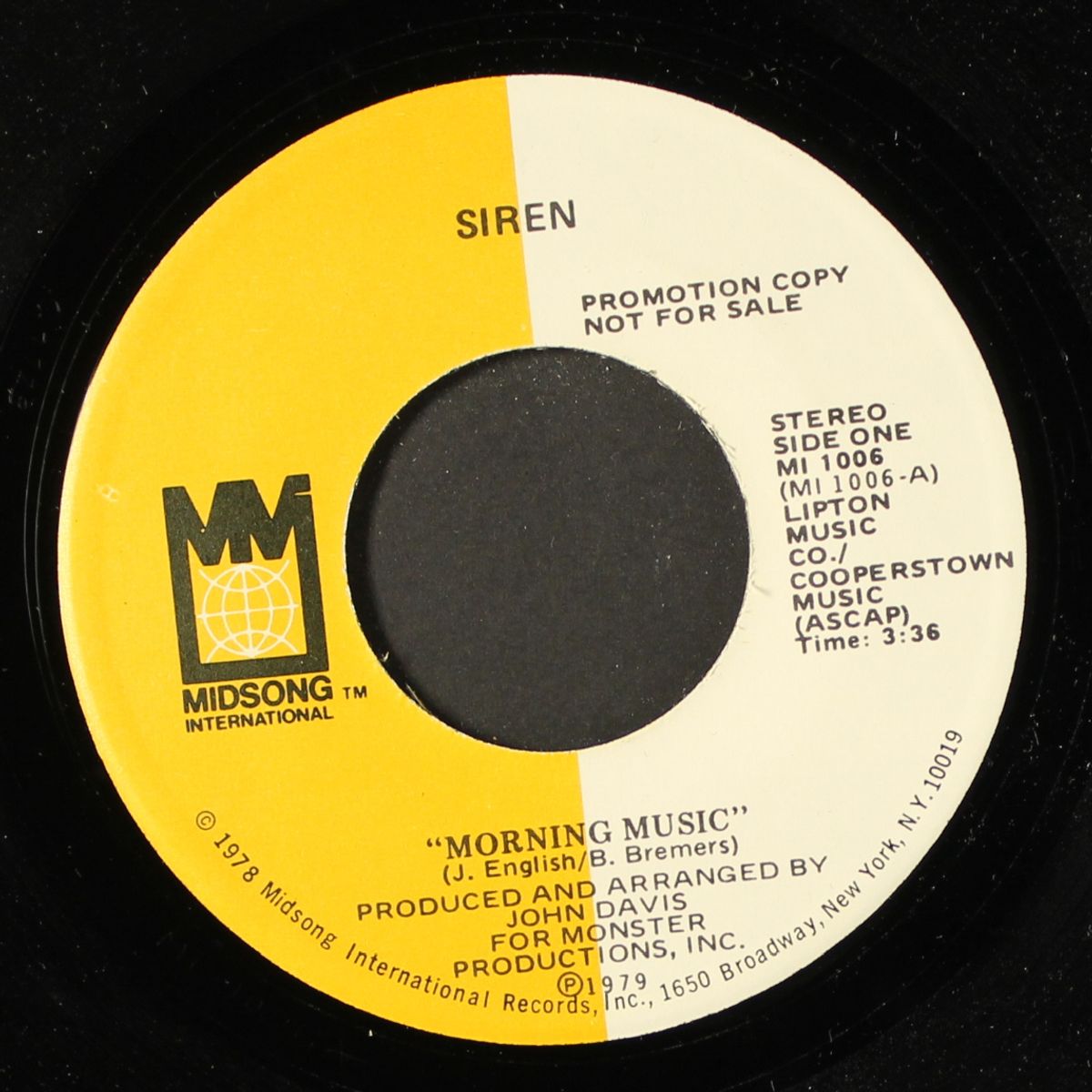 morning music / open up for love by SIREN