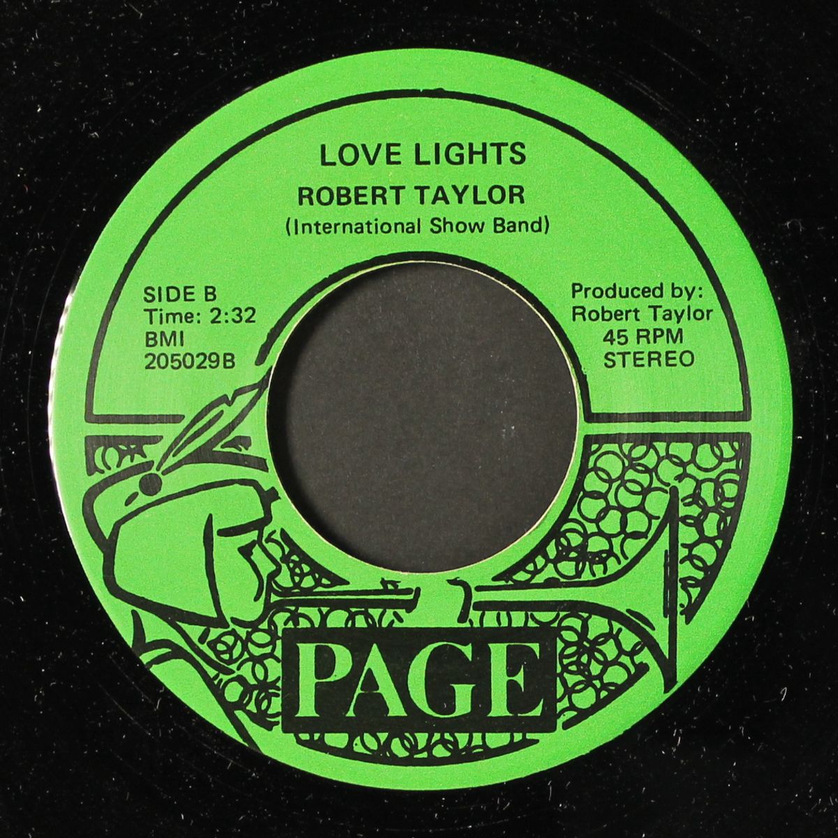 love lights / catch you on the way down by ROBERT TAYLOR