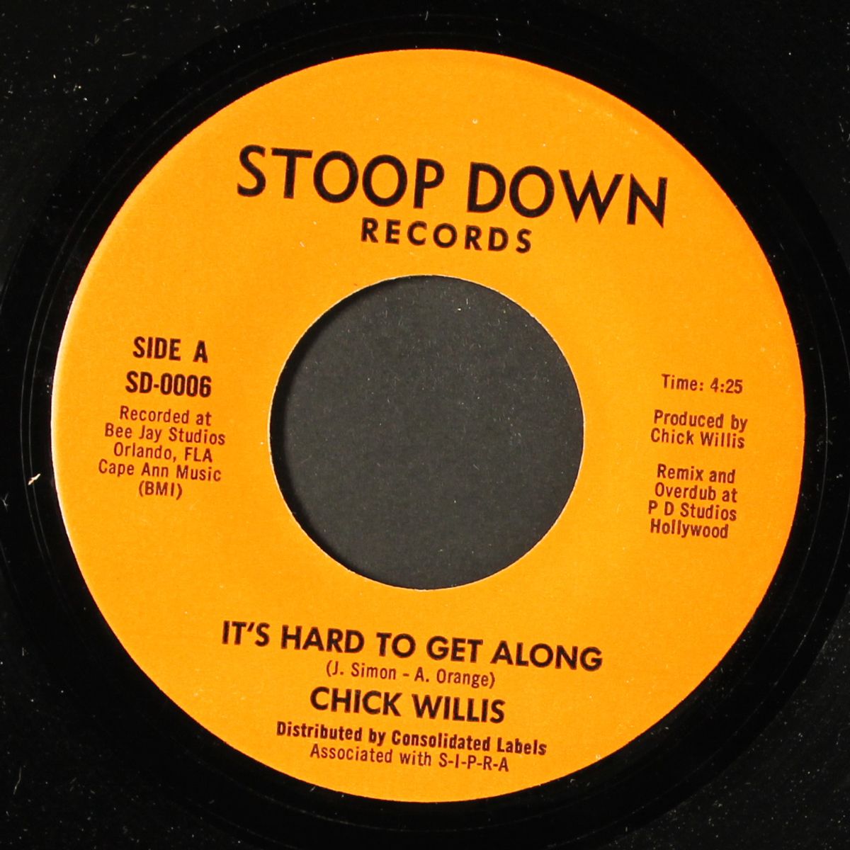 it's hard to get along / love stealing ain't worth the feeling by CHICK WILLIS