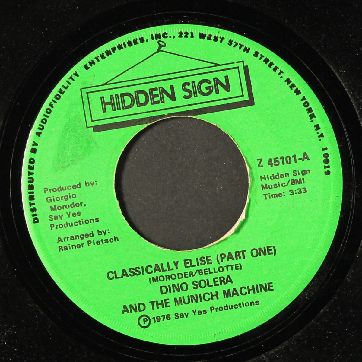 classically elise / pt 2 by DINO SOLERA & MUNICH MACHINE