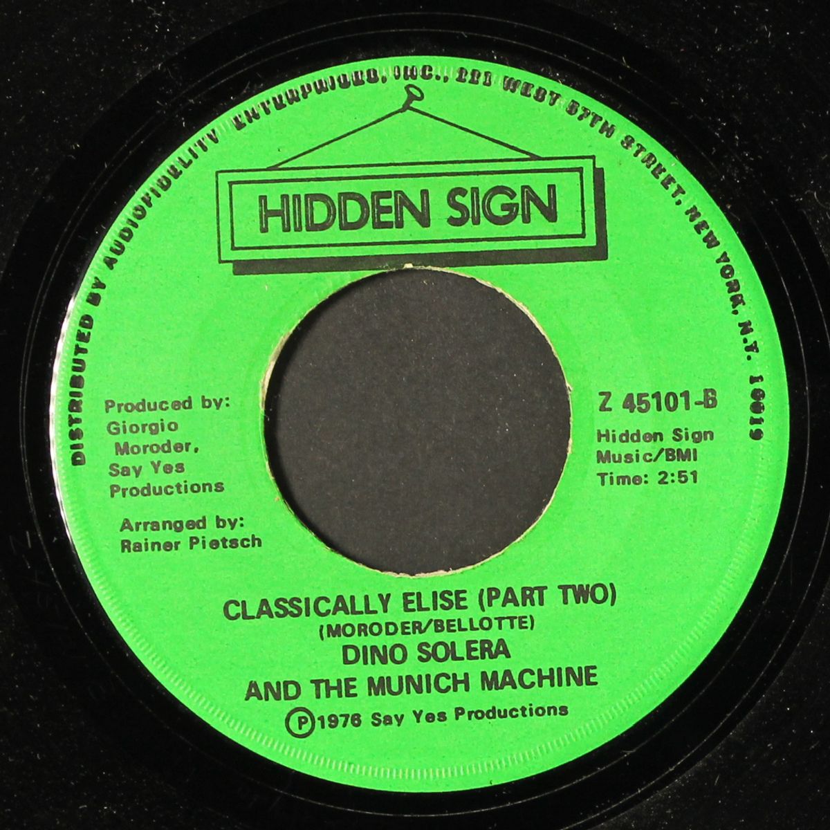 classically elise / pt 2 by DINO SOLERA & MUNICH MACHINE
