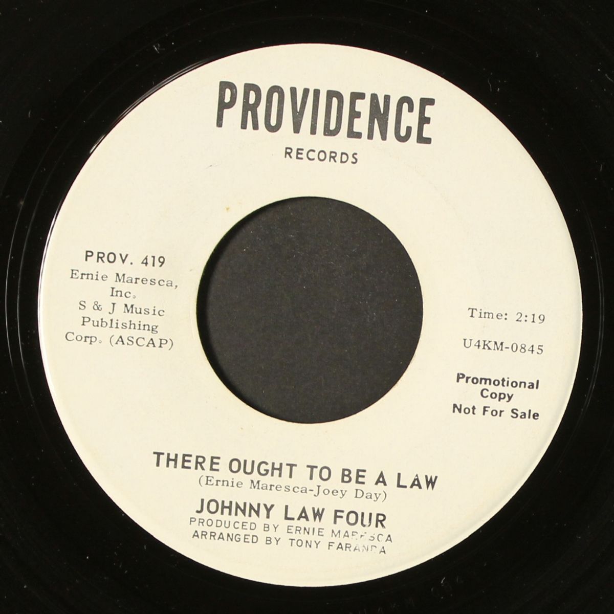 call on me / there ought to be a law by JOHNNY LAW FOUR