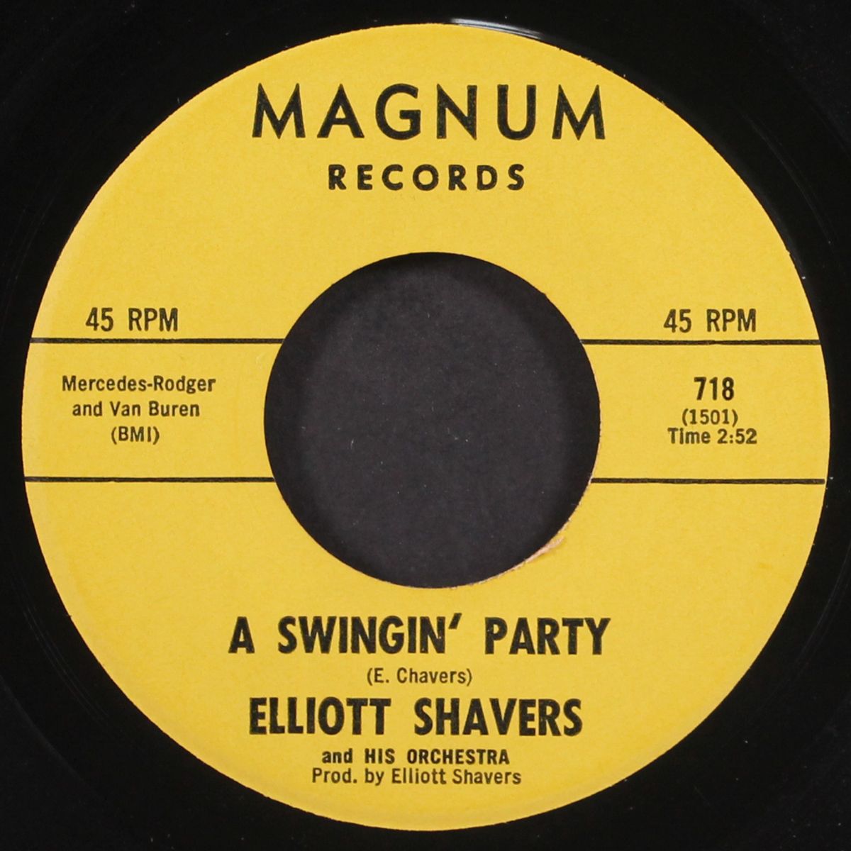 fool, fool, fool / a swingin' party by ELLIOTT SHAVERS
