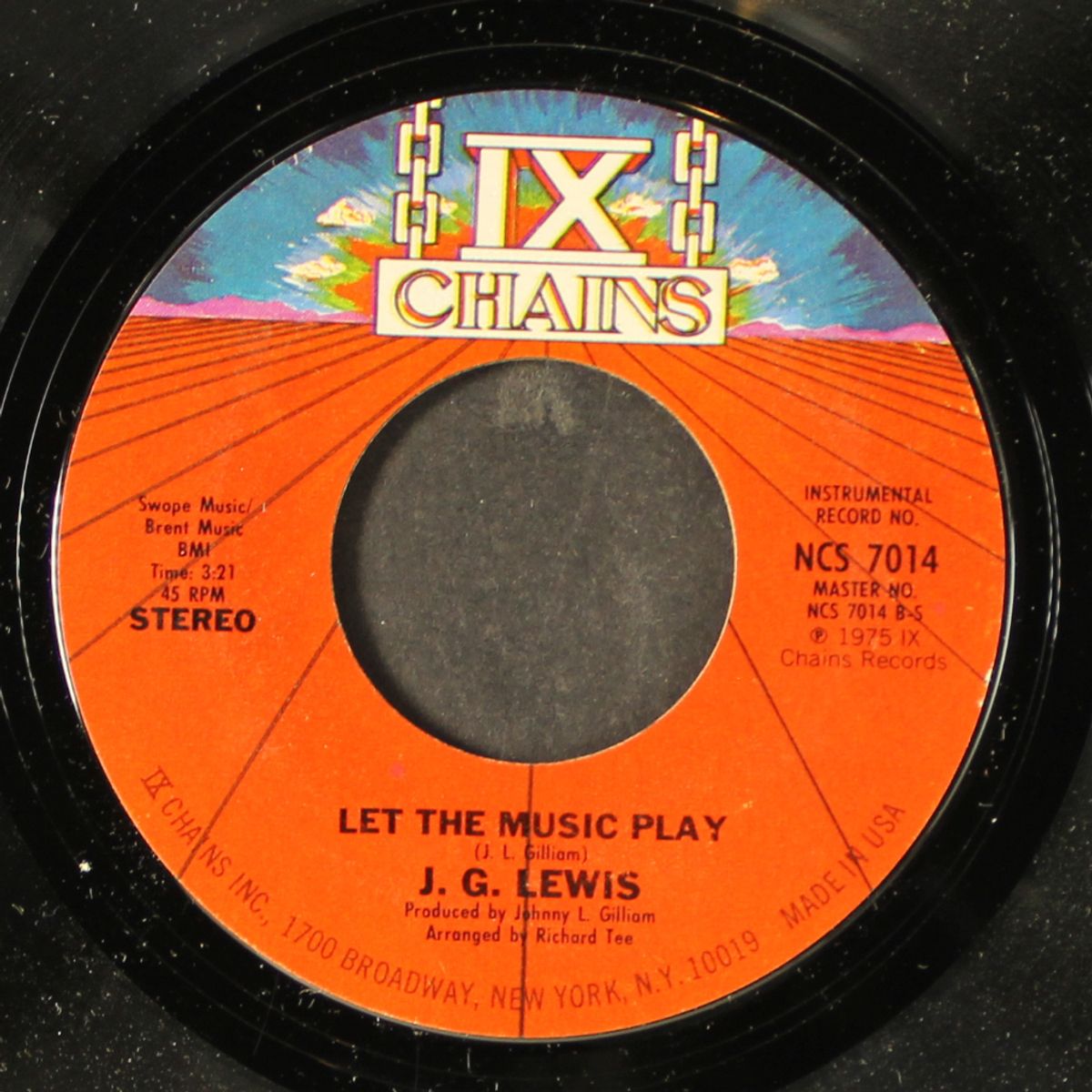 let the music play / instrumental by J.G. LEWIS
