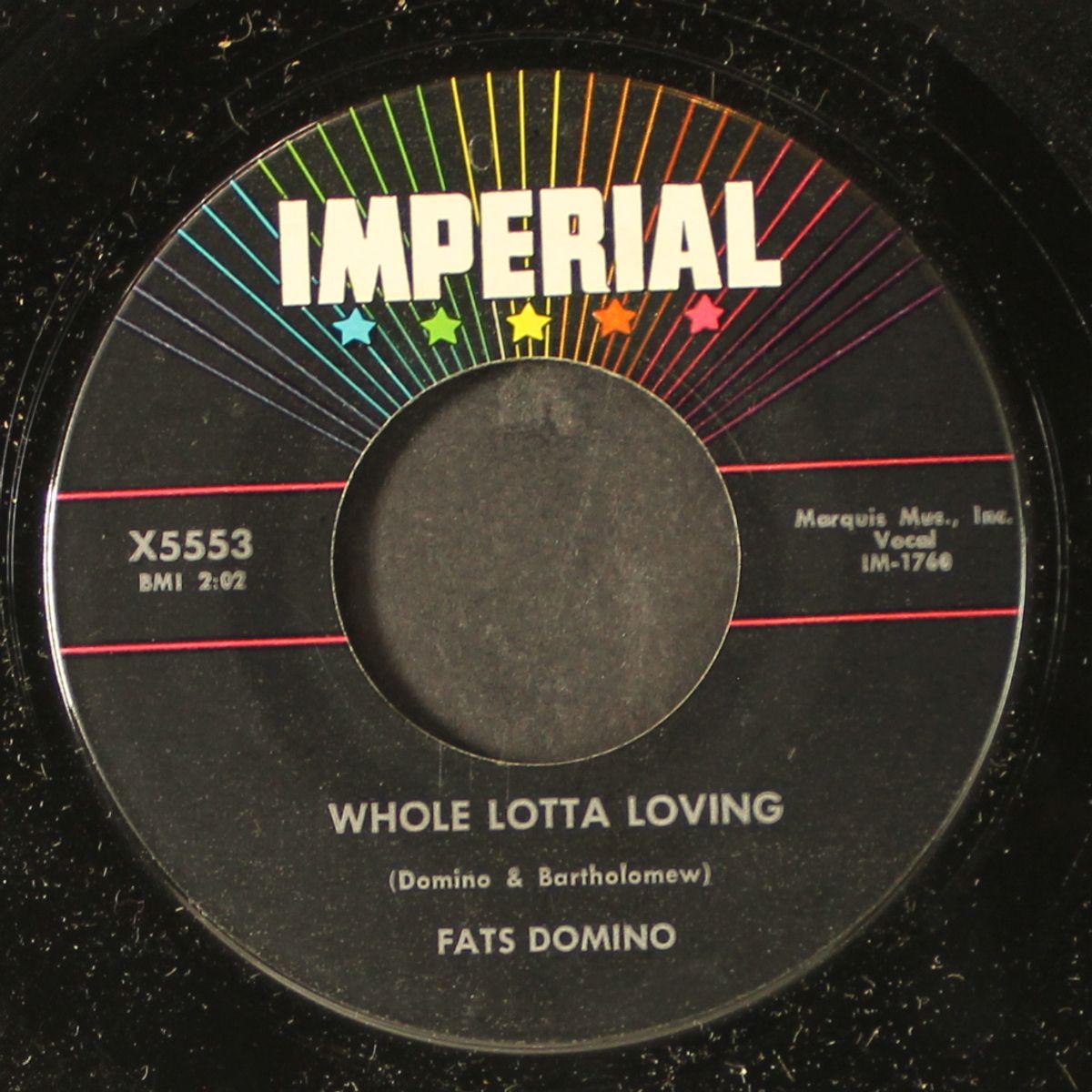coquette / whole lotta loving by FATS DOMINO