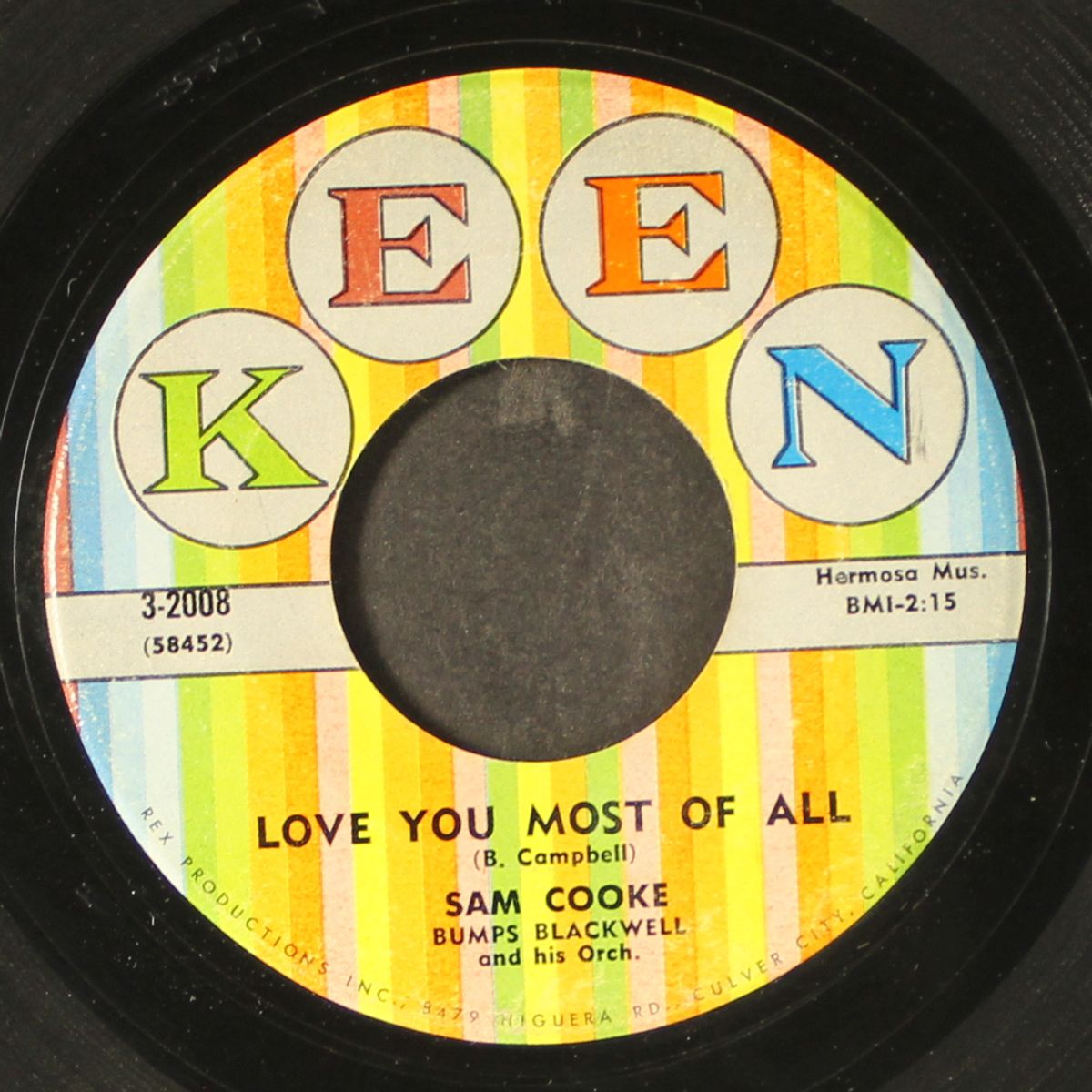 love you most of all / blue moon by SAM COOKE