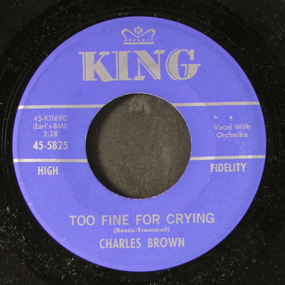 lucky dreamer / too fine for crying by CHARLES BROWN