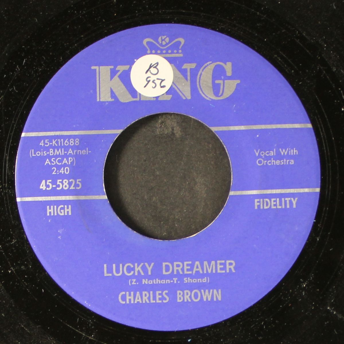 lucky dreamer / too fine for crying by CHARLES BROWN