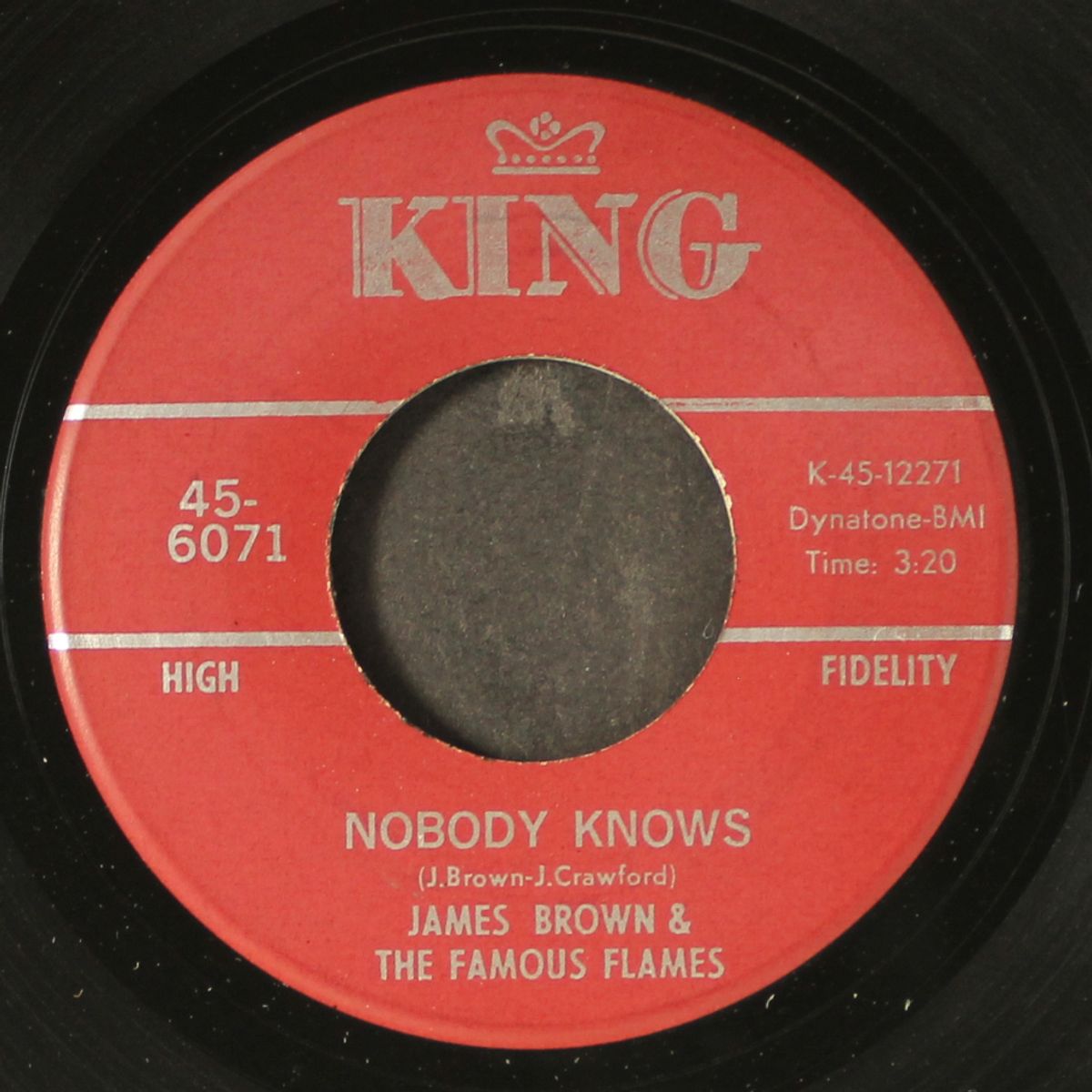 bring it up / nobody knows by JAMES BROWN