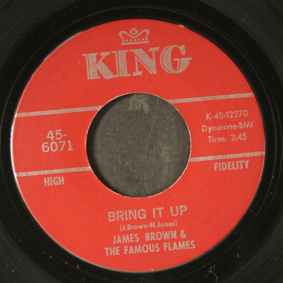bring it up / nobody knows by JAMES BROWN