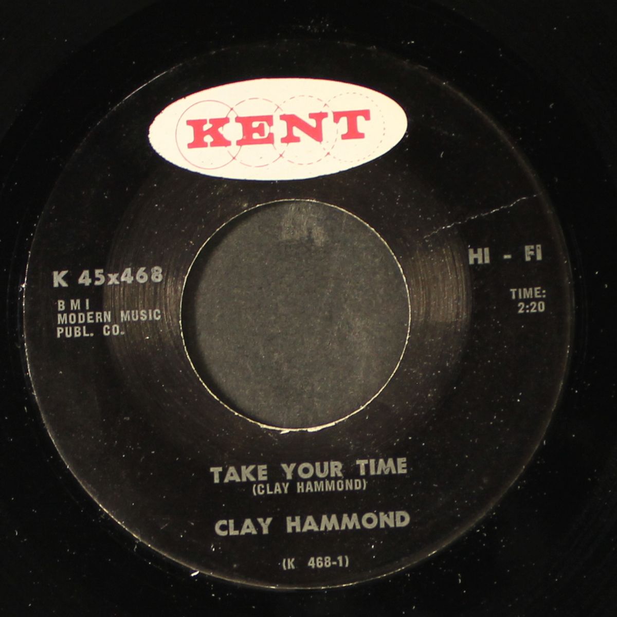 take your time / my jealous girl by CLAY HAMMOND