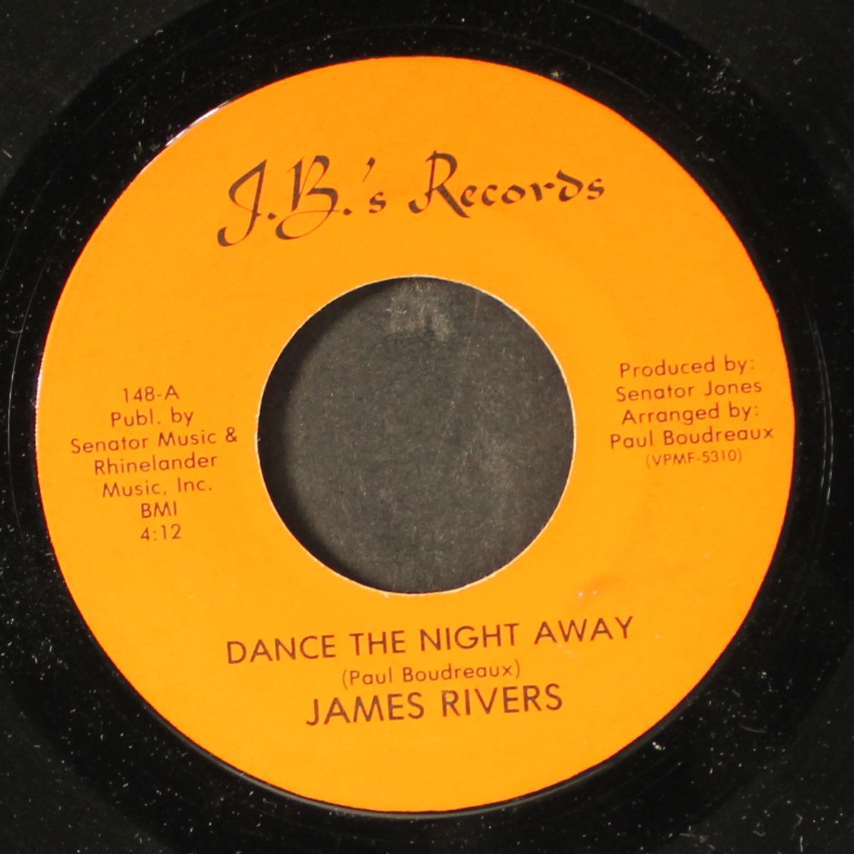 dance the night away / i'll love you forever by JAMES RIVERS