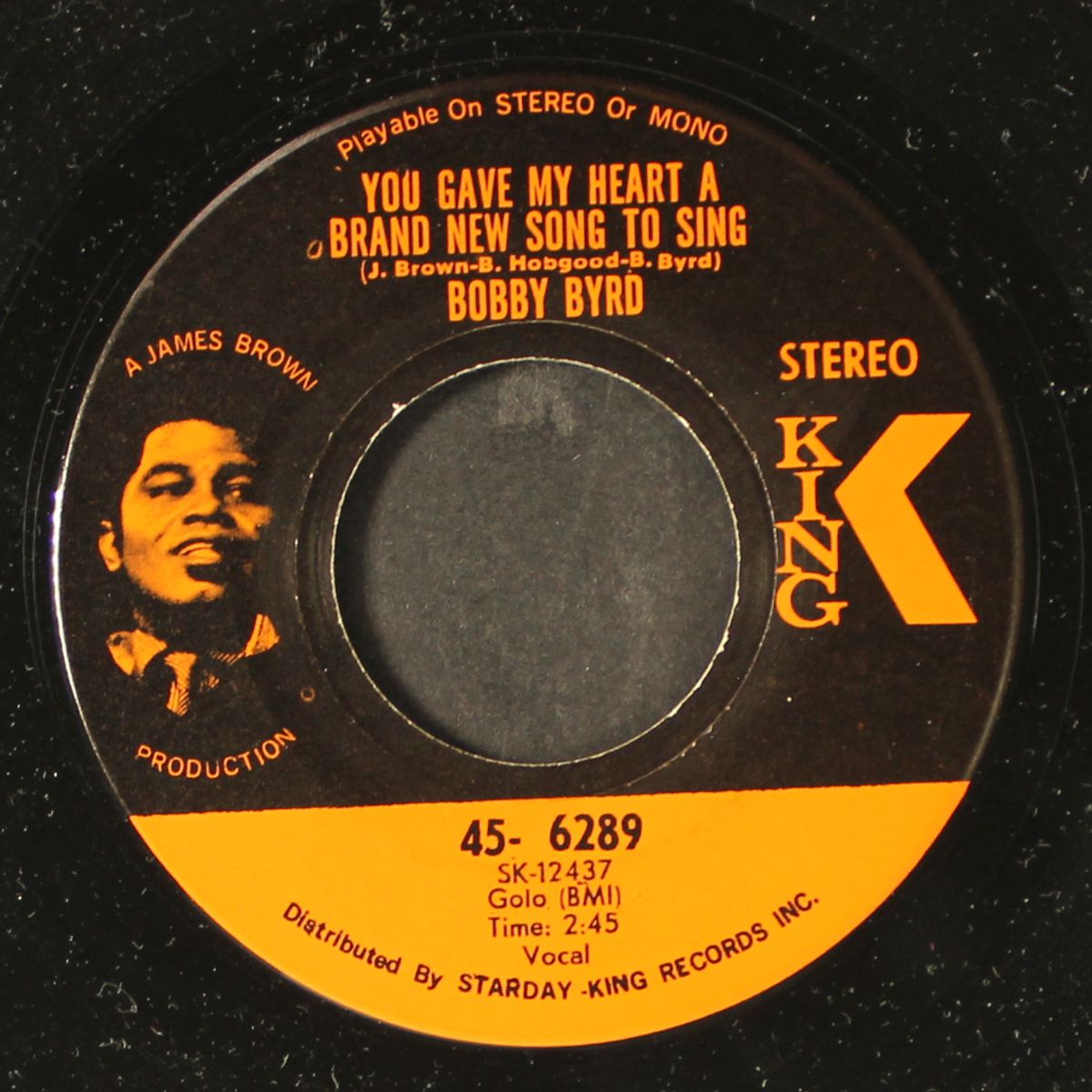 hang ups we don't need / you gave my heart a brand new song to sing by BOBBY BYRD