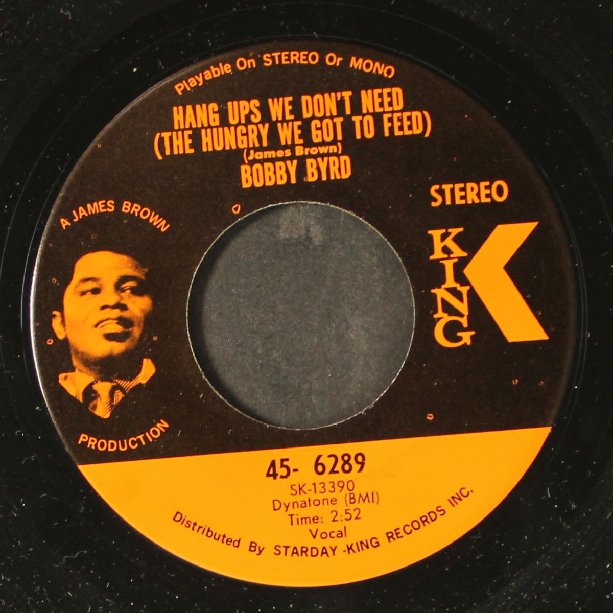 hang ups we don't need / you gave my heart a brand new song to sing by BOBBY BYRD
