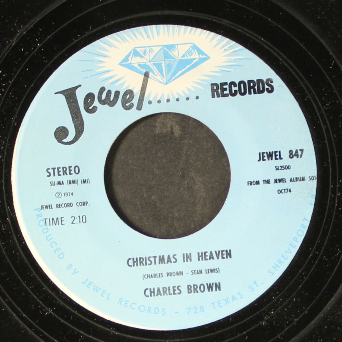 christmas in heaven / please come home for christmas by CHARLES BROWN