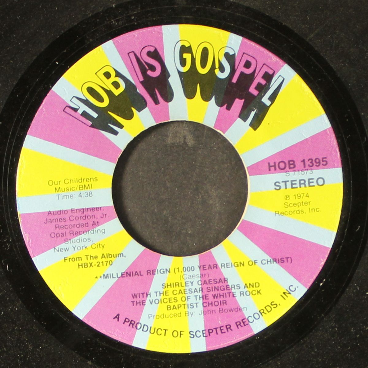 run to the mountain / millenial reign by SHIRLEY CAESAR