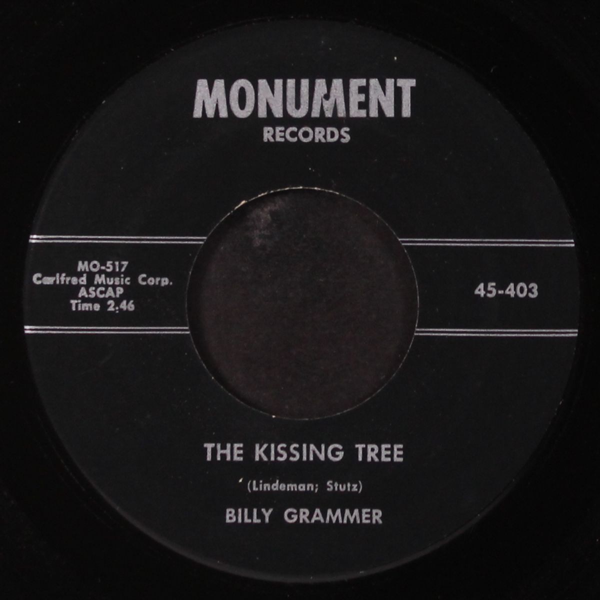 bonaparte's retreat / the kissing tree by BILLY GRAMMER