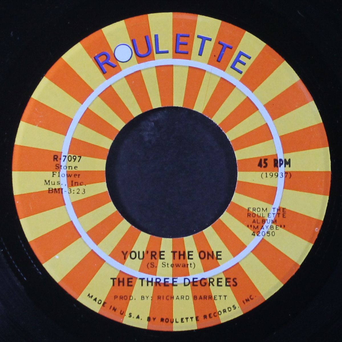 you're the one / stardust by THREE DEGREES