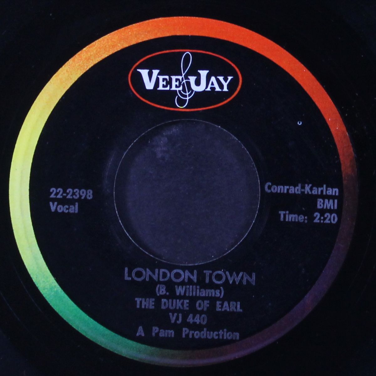 walk on with the duke / london town by DUKE OF EARL