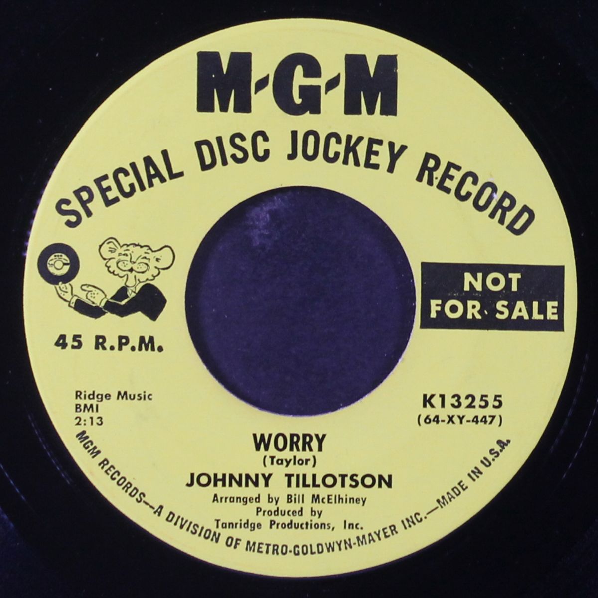 worry by JOHNNY TILLOTSON