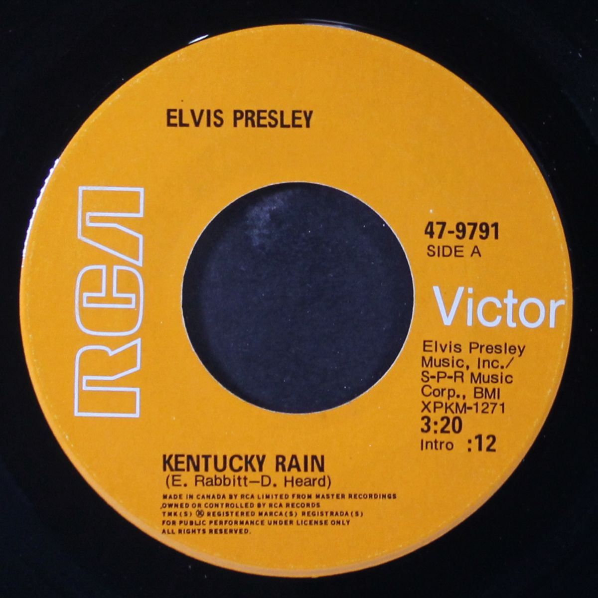 kentucky rain by ELVIS PRESLEY