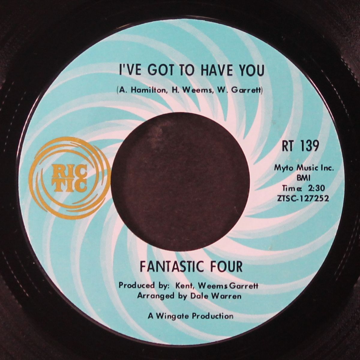win or lose / i've got to have you by FANTASTIC FOUR