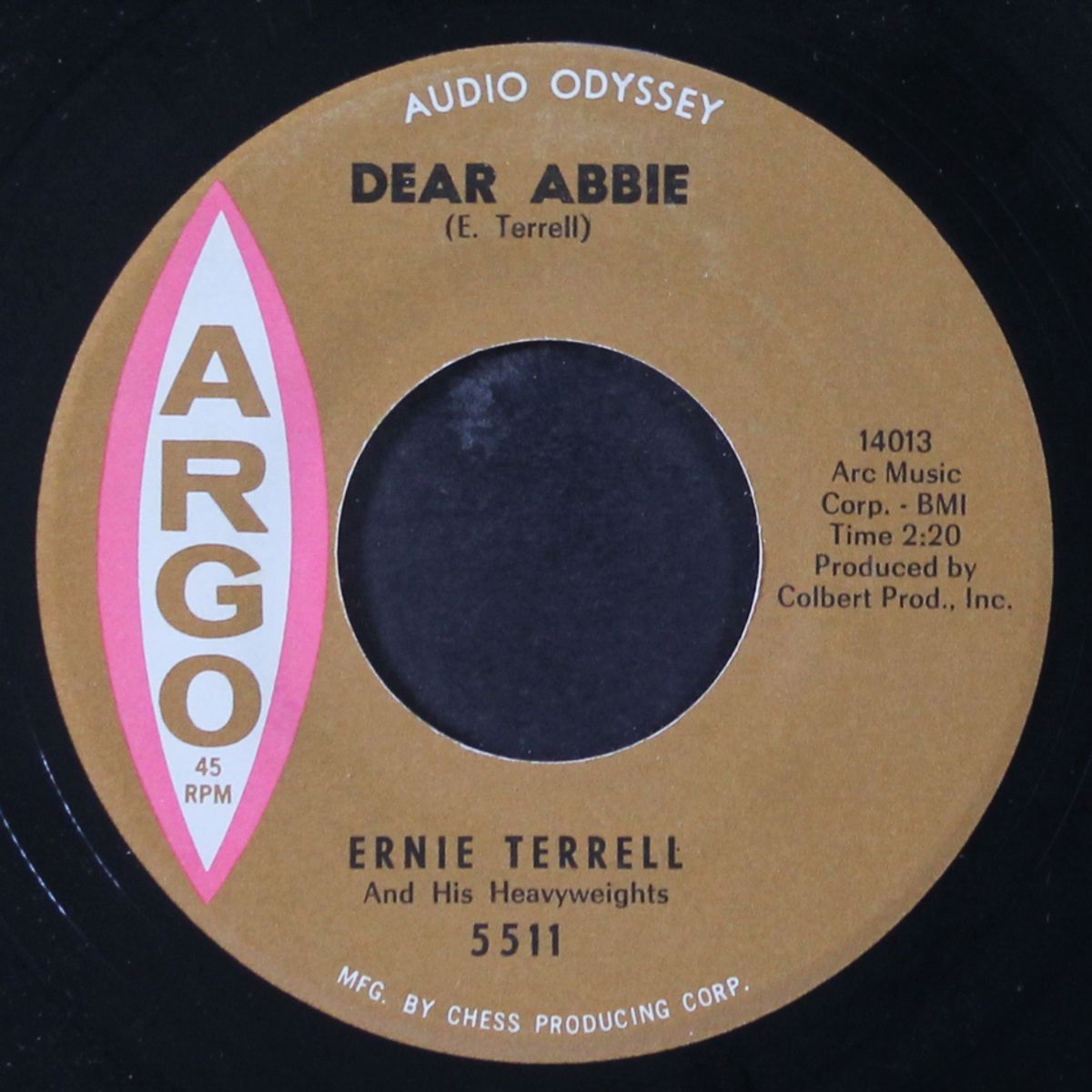 i can't wait / dear abbie by ERNIE TERRELL