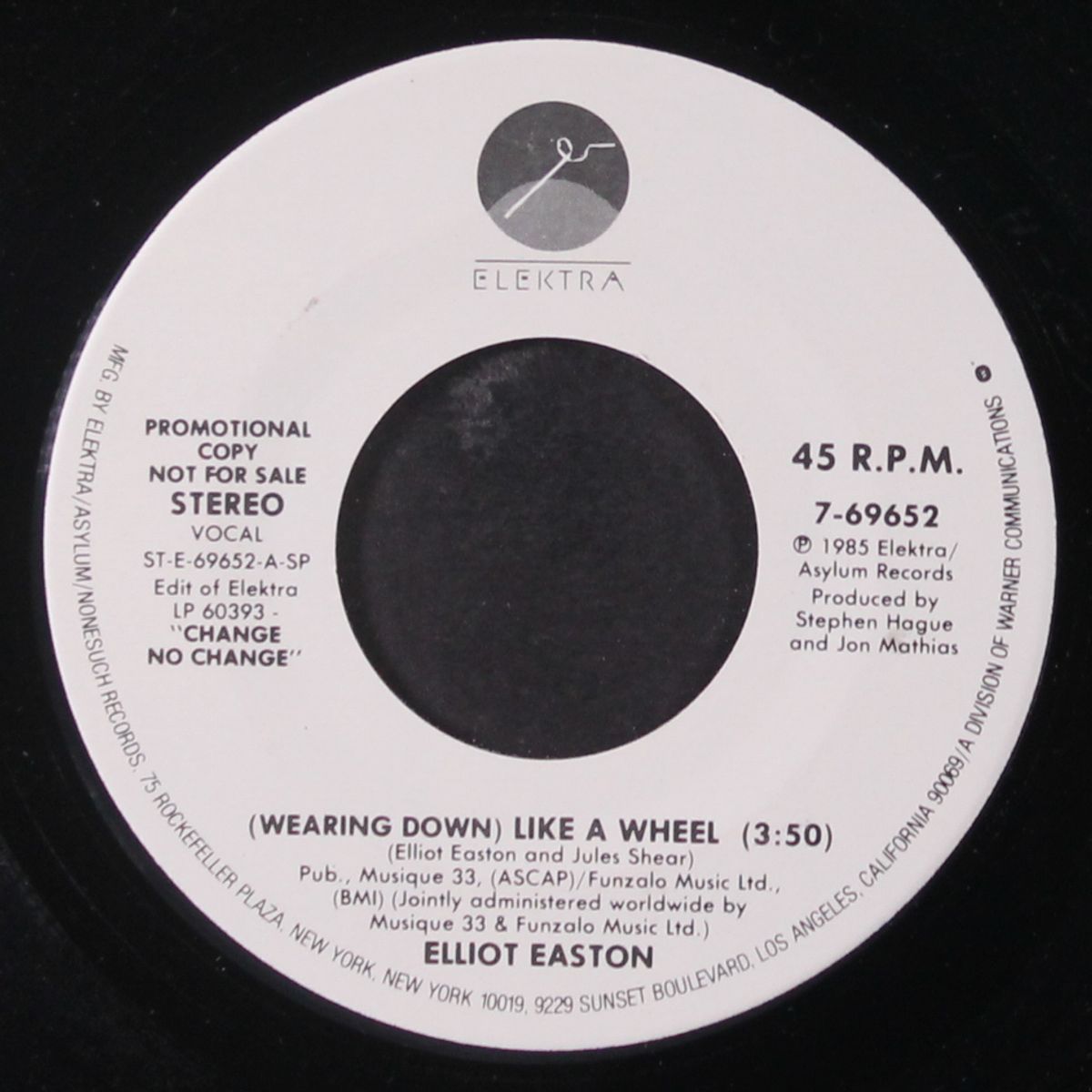 like a wheel / same by ELLIOT EASTON