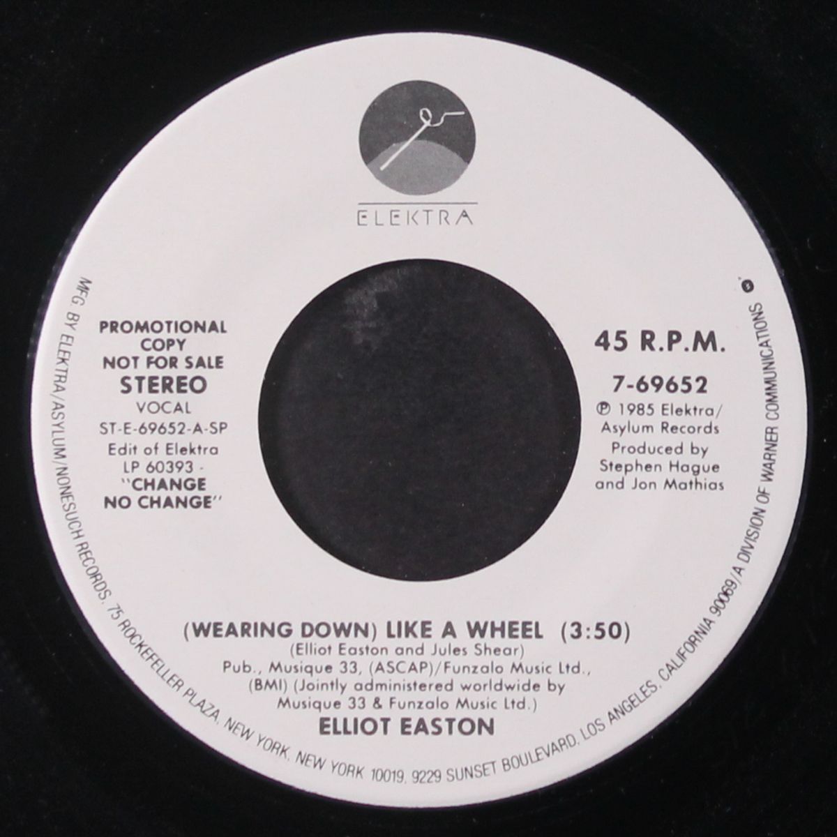 like a wheel / same by ELLIOT EASTON