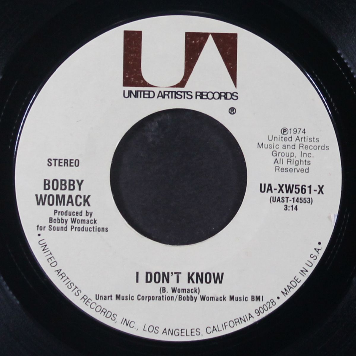 i don't know / yes jesus loves me by BOBBY WOMACK