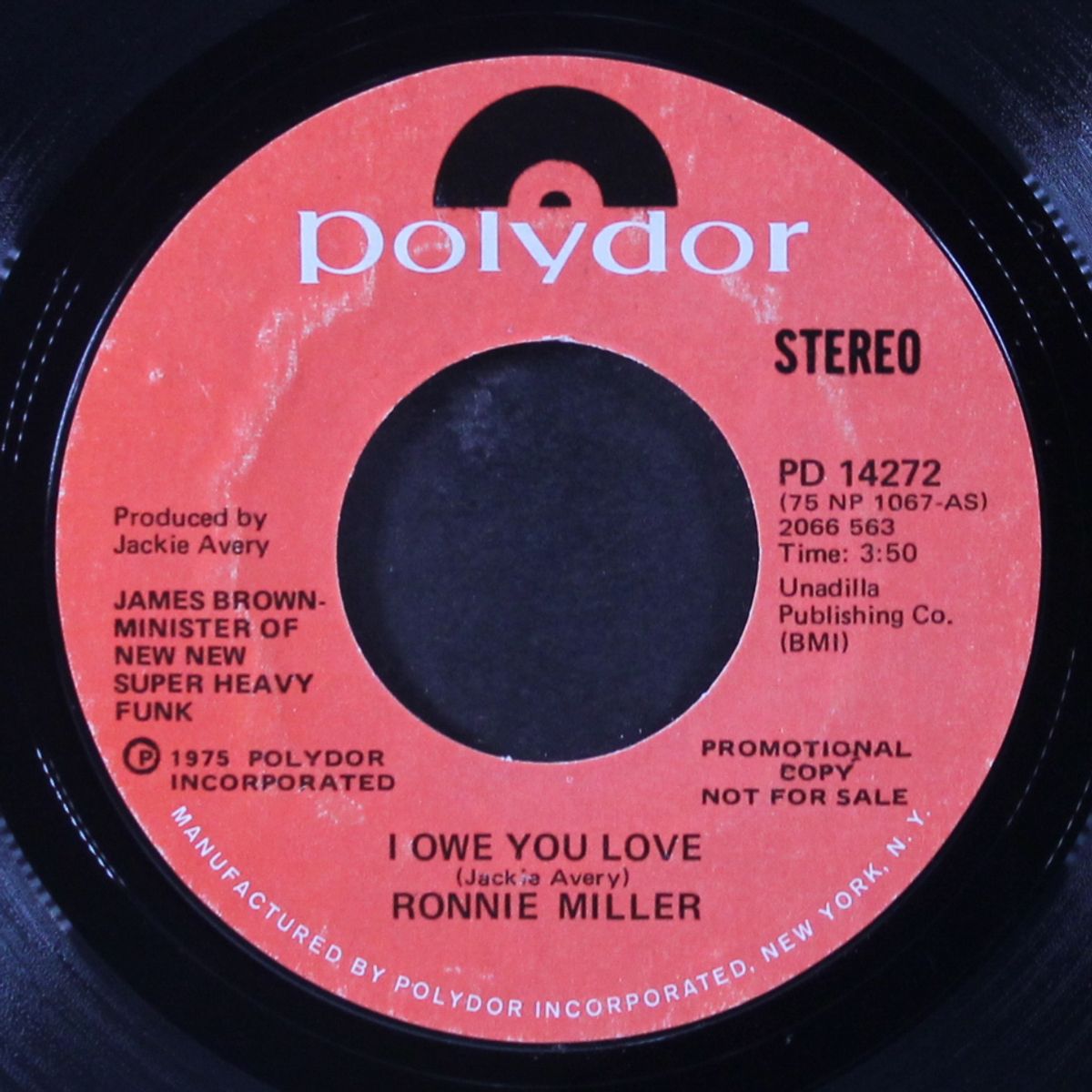 i owe you love / mono by RONNIE MILLER
