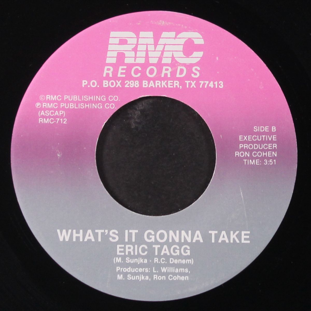what's it gonna take by ERIC TAGG