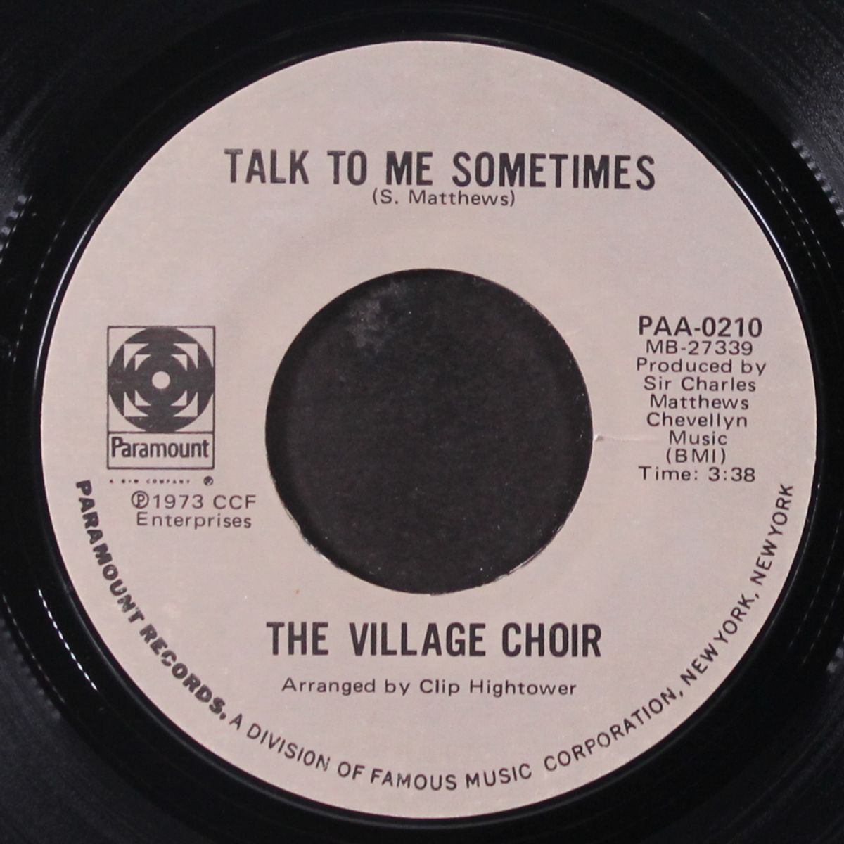 talk to me sometimes / the switch by VILLAGE CHOIR