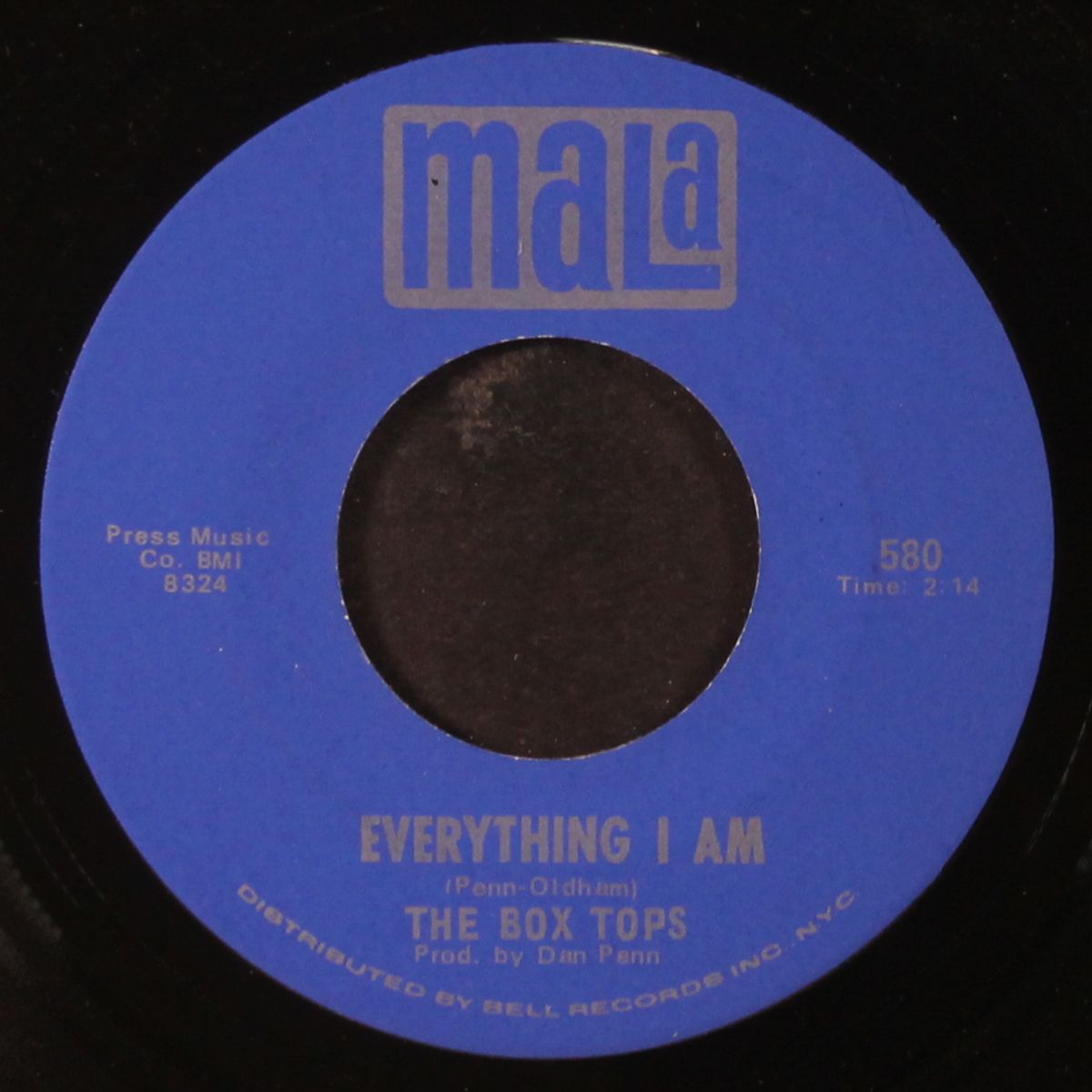 neon rainbow / everything i am by BOX TOPS