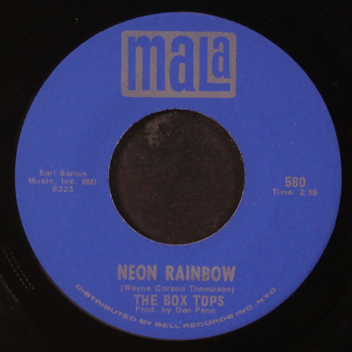 neon rainbow / everything i am by BOX TOPS