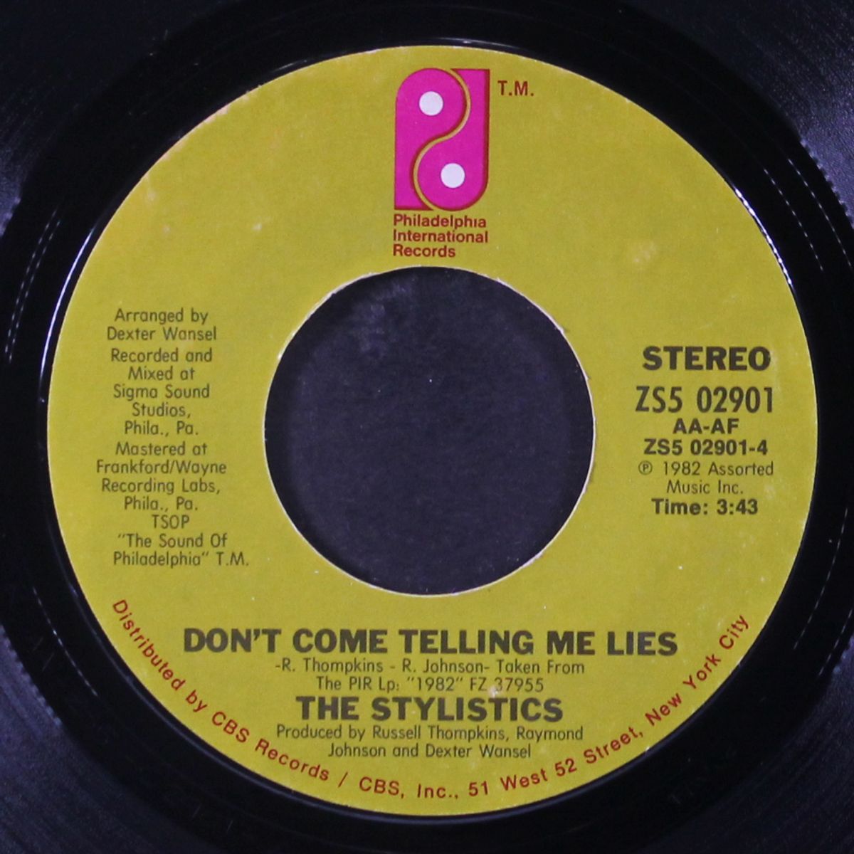 call on you / don't come telling me lies by STYLISTICS