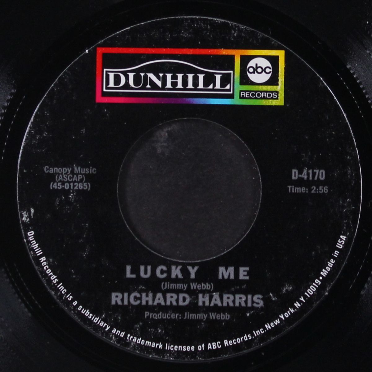 the yard went on forever / lucky me by RICHARD HARRIS